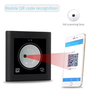 Pembaca Rfid Wiegand USB RS485 RS232 pembaca kode QR tertanam pembaca kontrol akses kode QR pintu kartu ID - Product Image 4