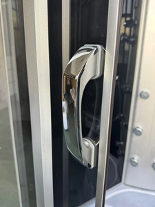 <span class=keywords><strong>Cabine</strong></span> <span class=keywords><strong>de</strong></span> <span class=keywords><strong>douche</strong></span> vapeur <span class=keywords><strong>de</strong></span> luxe à double paroi vitrée coulissante 90x90cm en gros |   6 Jets certifiés CE, prix d'usine |   1 ensemble d'échantillons - Product Image 4