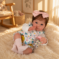 Poupée Reborn réaliste de 19 pouces en vinyle souple, jouet pour enfants, cadeau, vente en gros, personnalisable