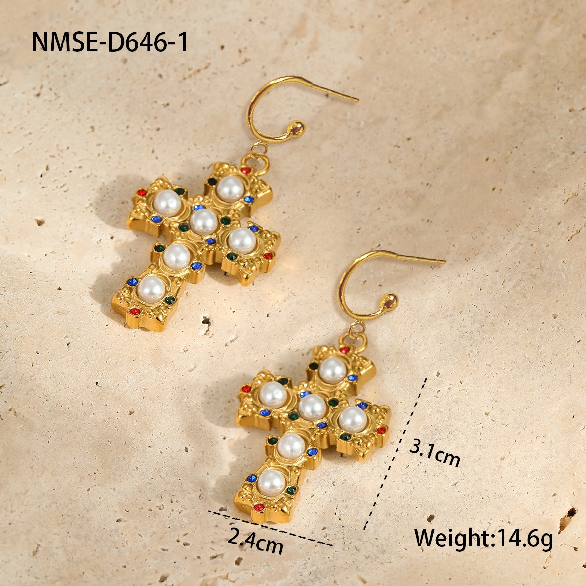 ต่างหูทอง NMSE-D646-1