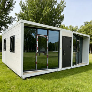 Espace de stockage flexible en conteneur 20FT/40FT, unité préfabriquée portable, bâtiment en acier extensible à bas prix - Product Image 4