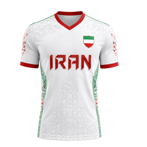 Maglia da Calcio dell'Iran - Edizione Fanatiaci Colore Bianco, Rosso e Verde - Product Image 1