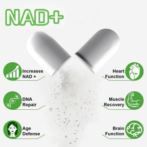 OEM Liposomales NAD+ 1500mg Resveratrol Nahrungsergänzungsmittel Kapseln Gesundheitsunterstützung Vitamine <span class=keywords><strong>Plus</strong></span> NAD+ Ausdauer-Boost für Erwachsene - Product Image 3