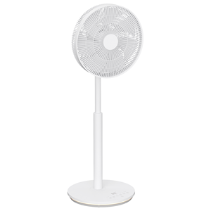 Ventilateur sur pied en plastique RUNAL de 12,9 pouces, rechargeable, à batterie, oscillant à 360 degrés, avec commande par application, réglable - Product Image 1