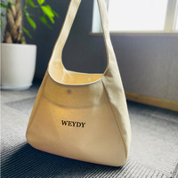 Sac à main en toile de coton surdimensionné personnalisé sac fourre-tout à bandoulière en toile pour femmes avec intérieur spacieux pour voyage quotidien décontracté