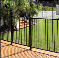 Panneau de clôture tubulaire en aluminium de 3 m de hauteur, écologique et durable, pour la sécurité des jardins et des villas avec modélisation 3D