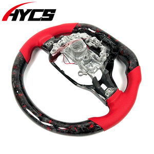 Accesorios Interiores para Automóviles Honda Civic Accord <span class=keywords><strong>de</strong></span> 11.ª Generación, Estilo Deportivo, Volante Personalizado <span class=keywords><strong>de</strong></span> Fibra <span class=keywords><strong>de</strong></span> Carbono Forjada con Pantalla LED <span class=keywords><strong>de</strong></span> RPM - Product Image 6