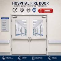 Porte coupe-feu en acier avec support technique en ligne et emballage à cadre en bois pour l'ingénierie de construction mondiale