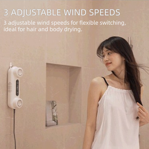 Secador de Manos Eléctrico de Doble Cabezal con Control Táctil para Encimera de Baño - Product Image 3