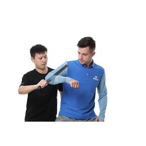 Camiseta Polo Azul Resistente a Cortes y Ataques con Cuchillos, Personalizable, Ropa de Seguridad Personal, Directo de Fábrica, Venta al Por Mayor - Product Image 4