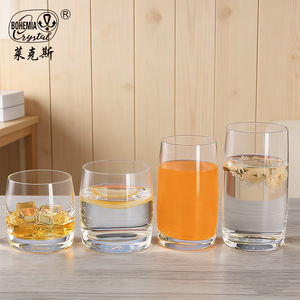Bohemia Crystal Large Capacity Glass Drinkware For Juice Milk Tea Party Use - Product Image 2