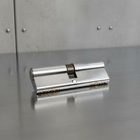 Cylindre de serrure de porte en laiton à double ouverture de 90 mm de haute qualité, avec 3 clés normales en laiton, pour ensemble de serrures de porte – Vente directe usine