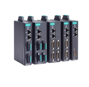 Serveur de périphériques série industriels MOXA NPort IA5150-M-SC-G2-T RS-232/422/485 -40~75°C Boîtier métallique DIN-Rail IP30 - Product Image 1