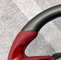 Volant de course en fibre de carbone pour Dodge Challenger Hellcat SRT Charger, pièces de tuning artisanales, vente en gros d'usine