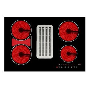 Placa de inducción eléctrica de 4 quemadores incorporada con campana <span class=keywords><strong>integrada</strong></span> - Product Image 4
