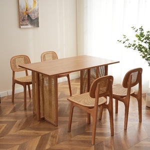 Bán buôn ghế Nordic rắn gỗ hình chữ nhật và vuông bàn ăn Thiết kế phổ biến cho quán cà phê nhà hàng khách sạn phòng ăn - Product Image 6