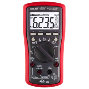 Multímetro Digital TRMS Kusam KM-235, Precisión Clase 0.1, 0-1000V 0-10A, Pantalla de 6 Dígitos, Función Automática con VFD y Detección de EF - Product Image 1
