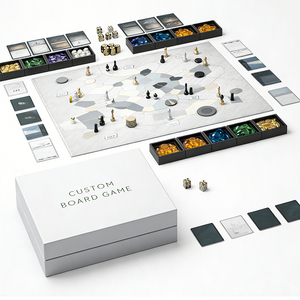 เกมกระดาน OEM MOQ ต่ำ โรงงานผลิตครบวงจร บรรจุภัณฑ์แบบกำหนดเอง พิมพ์การ์ดเกมสำหรับผู้ใหญ่ งานสังสรรค์ครอบครัว - Product Image 2