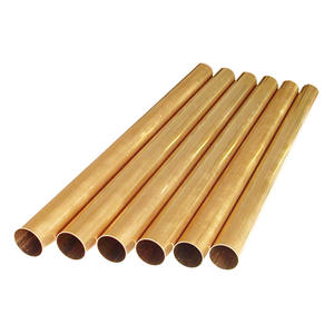 Tuyaux ronds ronds en laiton de tube en laiton d'ASTM B135 pour décoratif avec l'épaisseur 0.5mm-12mm - Product Image 1