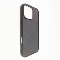 Coque de téléphone personnalisée noire de haute qualité pour iPhone, avec bord circulaire et coque noire cannelée, pour la chaîne d'approvisionnement mondiale