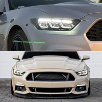Pour les phares de voiture Ford Mustang, 2015-2017 Phares à diode électroluminescente d'animation de démarrage DRL de haute qualité