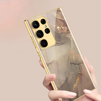 2025 GKK Original marbre rabat couverture pour pour S25 S24 S23 S22 Ultra créatif pliant Ultra mince PC étui de téléphone portable