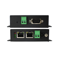 Passerelle série double Ethernet |   Convertisseur Ethernet RS232/RS485 Modbus RTU/TCP pour l'automatisation industrielle avec configuration web DC