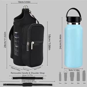Tùy Chỉnh Xách Tay Phòng Tập Thể Dục Chai Nước Mang Theo Túi Từ Chủ Neoprene Điện Thoại Không Thấm Nước Pouch Đồng Xu Túi Trong Suốt Màn Hình Truy Cập - Product Image 6