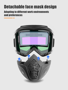 <span class=keywords><strong>Maschera</strong></span> per saldatura a oscuramento digitale con filtro elettrodo a basso prezzo, occhiali protettivi per saldatura, scudo facciale - Prodotto in Cina - Product Image 6