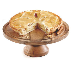 Soporte de Madera de Alta Calidad para Servir en la Cocina y Exhibir Pasteles, Tabla de Quesos Cubierta y Bandeja para Servir Repostería - Product Image 4