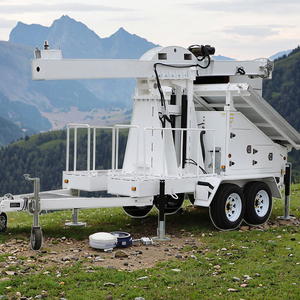 New Design Solar <b>Mobile</b> Trailer Outdoor Solar Power <b>Generation</b> Solar Energy Trailer - Product Image 1