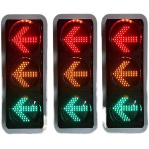 Alto brillo rojo amarillo verde Led dos flechas <span class=keywords><strong>señal</strong></span> <span class=keywords><strong>direccional</strong></span> semáforo señales multicolores - Product Image 2