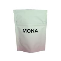 Pochette en mylar en aluminium de qualité alimentaire à impression numérique en plastique avec logo personnalisé sac à l'épreuve des enfants petits sacs d'emballage à fermeture éclair