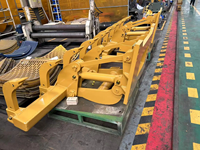 MONDE Ripper à tige unique pour bulldozer, conception à pointe de dent remplaçable pour le déscompactage des roches dures
