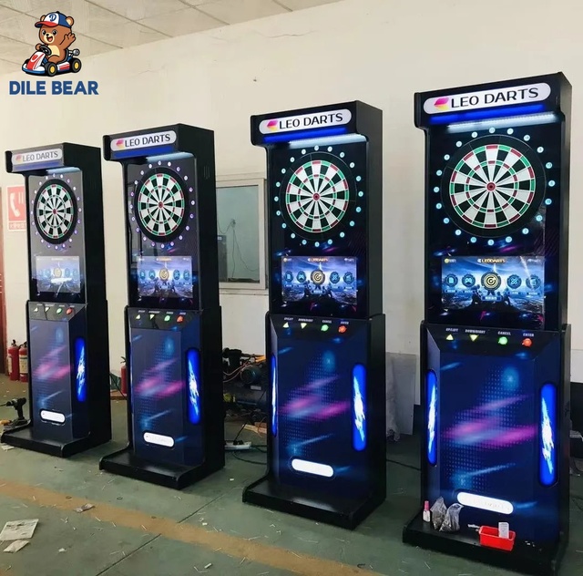 Colorful Park High Quality Dart Machine Simulator Arcade Video Game Coin-operated Shooting Machine Electronic Dart Machine