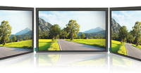 Écran secondaire de 7 pouces, résolution 1024x600, dalle TFT-LCD LHCM avec rétroéclairage LED RVB, pour montage sur tablette, équipement médical, usage domestique