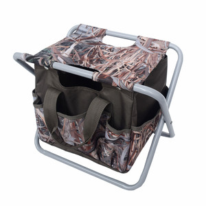 Tabouret de pêche pliable portable en tissu Oxford, chaise de camping d'extérieur, couleur camouflage - Product Image 4