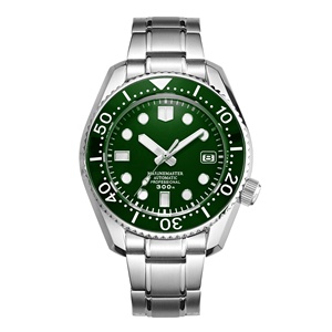 Vendita all'Ingrosso 1pz Logo Personalizzato Basso MOQ Orologio da Uomo Subacqueo Professionale Marine <span class=keywords><strong>Master</strong></span> 300m Automatico Meccanico in Acciaio in Vendita - Product Image 2