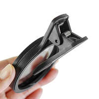 Filtre polarisant circulaire 52 mm 67 mm à prix d'usine avec clip pour objectif optique de caméra pour smartphone