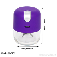 Boîte de couleur unique avec logo personnalisable emballée avec chargeur USB très vendu briquets électriques en plastique accessoire pour fumer