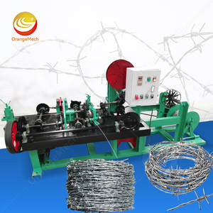 Máquina de Soldadura de Alambre de Púas de Hierro Trenzado Simple y Doble para Fabricar Alambre de Púas, Fabricante ORME China - Product Image 1