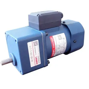 5IK Single Phase 140W 220V 380V Low Rpm Single Phase AC Gear Motor Induction Brake Motor With Gearbox