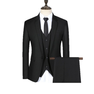Trajes de Hombre Baratos de Fabricante, Conjunto de 3 Piezas, Blazer, Chaleco y Pantalones, Trajes Formales para Bodas y Negocios - Product Image 1
