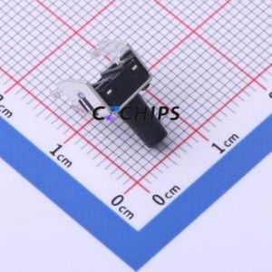 KH-6X6X10H-ZJ Tactile Switch Bent Lead Through Hole,6x6mm Switch Single Pole Single Throw Round Button Right Angle Insert 6mm - Product Image 2