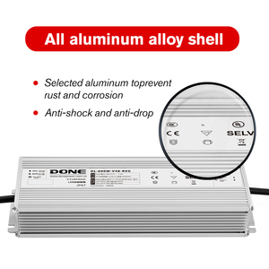 Драйвер для светодиодных прожекторов, регулируемый, с поддержкой DALI-2, диммирование 1-10В, 12В 24В 36В 48В, IP67, для освещения рекламных щитов - Product Image 6