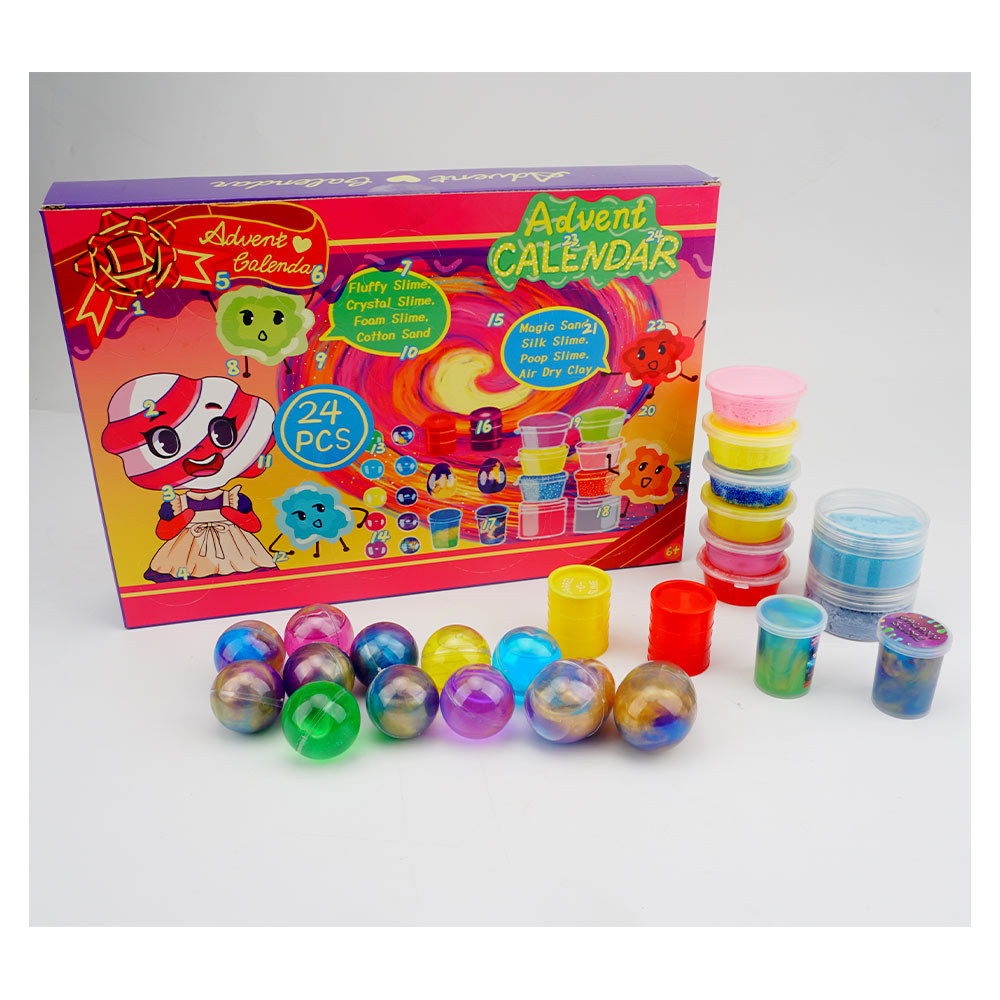 Нетоксичный Набор для изготовления разноцветных пушистых слаймов «сделай сам», контейнер для игрушек, магазин лижущих средств, слайм для конфет