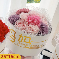 AYOYO OEM Savon Fleur Mère Cadeau Fini Oeillet Bouquet Sac À Main Emballage Fête Des Mères Cadeau 2026