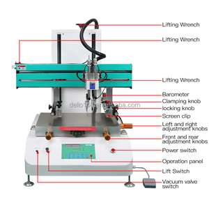 1200 pcs/h bán tự động Màn hình máy in lụa Màn hình máy in cho DIY T-Shirt máy in - Product Image 5