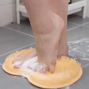 Sanga 2023 Hot Selling Multifunctional Back Cleaning <b>Scrub</b> Soft Silicone Shower Wash Bath Brush for <b>Body</b> - Product Image 5