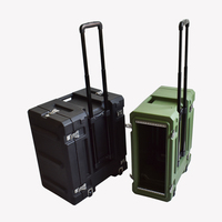 Kit de boîte d'outils antichoc de chariot en plastique imperméable dur professionnel pour des voitures